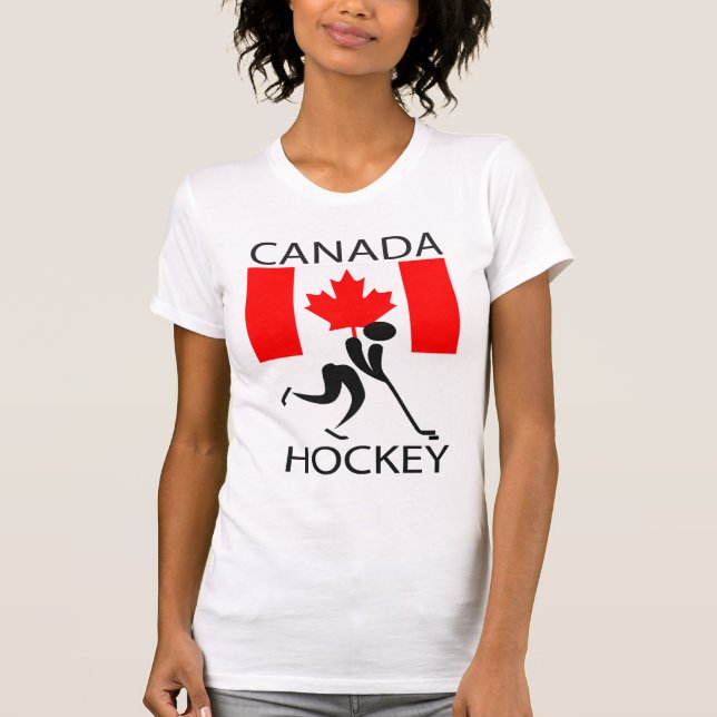 Camiseta Hóquei de Canadá (Frente)