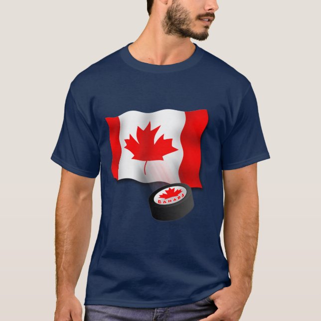 Camiseta Hóquei de Canadá (Frente)