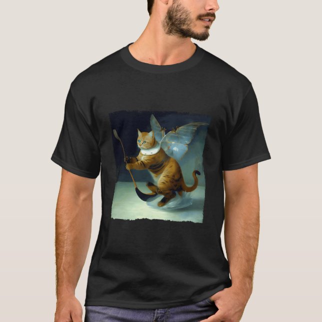 Camiseta Hóquei de Gato Borboleta (Frente)