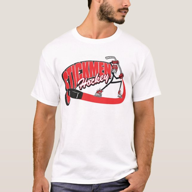 Camiseta Hóquei de Stickmen (Frente)