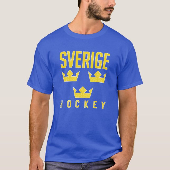 Camiseta Hóquei de Sverige (Frente)