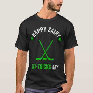 Camiseta Hóquei dia de são patrício rapazes homens trevo hó
