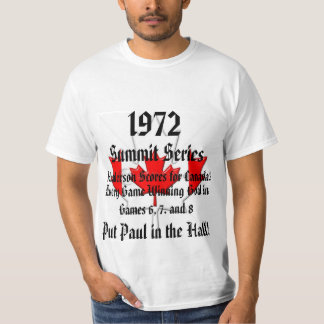 Camiseta Hóquei do NHL de Canadá de 1972 equipes