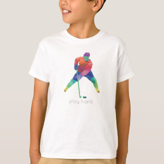 Camiseta Hóquei duro Origami do jogo