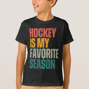 Camiseta Hóquei É Minha Estação Favorita Fã de Hóquei Engra