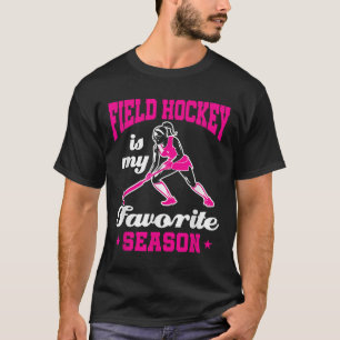 Camiseta Hóquei em Campo É Minha Temporada Favorita Mãe Tre