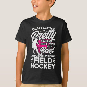 Camiseta Hóquei em campo Eu sou uma besta no hóquei em camp