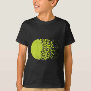 Camiseta Hóquei em Campo Gráfico Mulheres Menina Hóquei Cor
