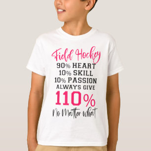 Camiseta Hóquei em Campo Hóquei em Campo 90% Coração 10% Ha