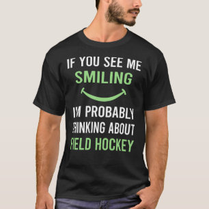 Camiseta Hóquei em campo sorridente