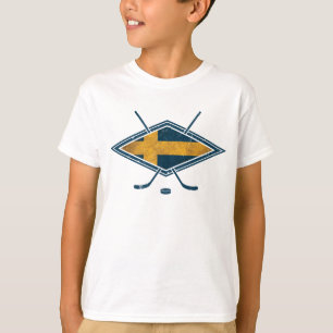 Camiseta Hóquei em gelo de Sverige do sueco
