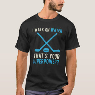 Camiseta Hóquei Engraçado de Superpotência