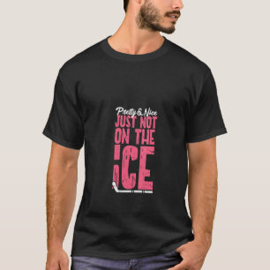 Camiseta Hóquei Feminino Garota Engraçada Bonita E Simpátic