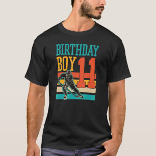 Camiseta Hóquei no Gelo de 11 anos - Festa de aniversário d