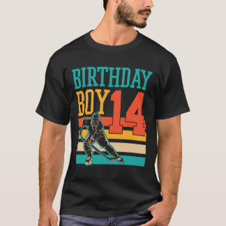 Camiseta Hóquei no Gelo de 14 anos - Festa de aniversário d