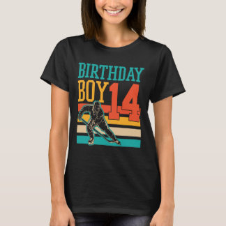 Camiseta Hóquei no Gelo de 14 anos - Festa de aniversário d