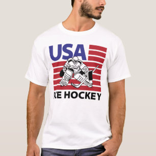 Camiseta Hóquei no gelo dos EUA