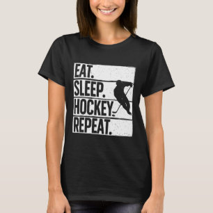 Camiseta Hóquei no Gelo Fofo Para Homens Mulheres Amante do