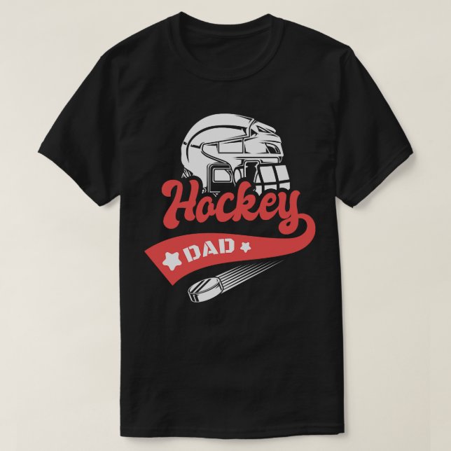 Camiseta Hóquei no gelo Pai (Frente do Design)
