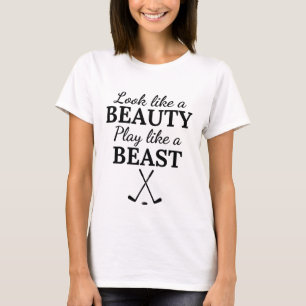 Camiseta Hóquei no gelo: Parece uma brincadeira de beleza
