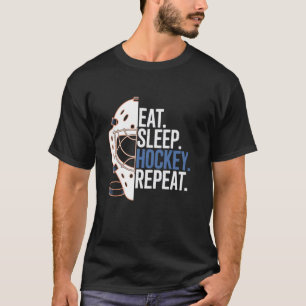 Camiseta Hóquei para meninos Jogador de hóquei no gelo engr