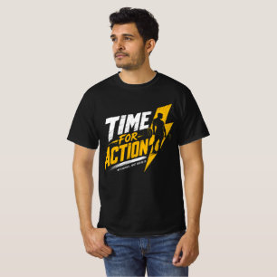 Camiseta Hora da Ação – Motivação para Academia