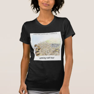 Camiseta Hora da Corrida dos Lemmings Divertido