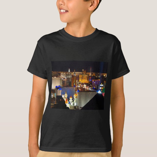 Camiseta Hora da noite de Las Vegas (Frente)