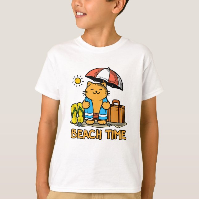 Camiseta Hora da praia 1 (Frente)