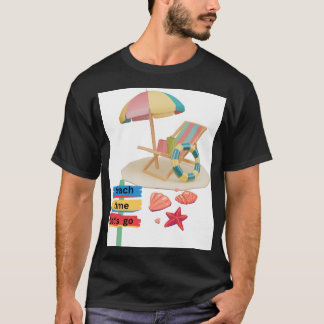Camiseta Hora da praia t-shirt