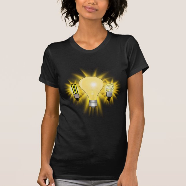 Camiseta Hora da Terra - 2u, Poupança de Energia e Bela Reg (Frente)