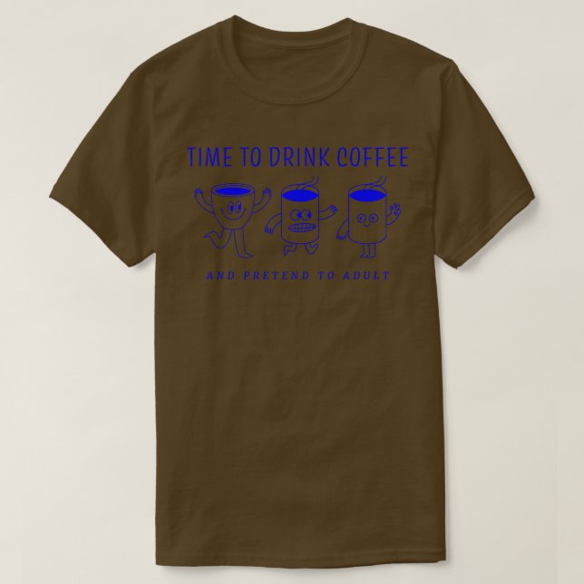Camiseta Hora de Adulto (Frente do Design)