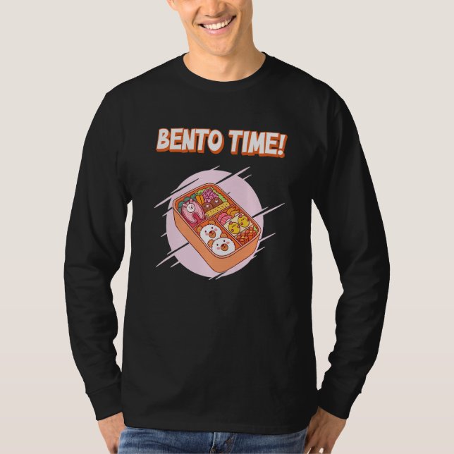 Camiseta Hora de Bento! Japonês Bento (Frente)