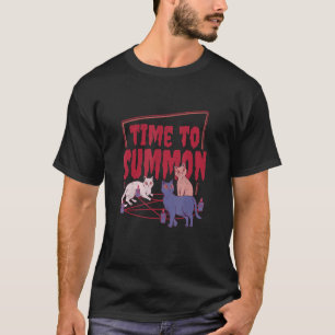 Camiseta Hora de convocar gatos satânicos