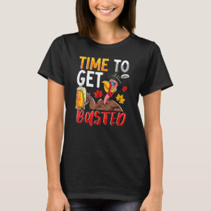 Camiseta Hora de Despejar o Dia de Ação de Graças na Turqui