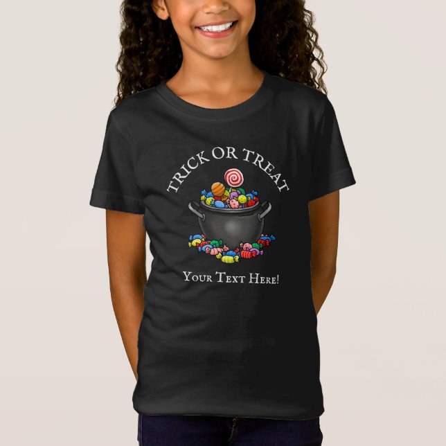 Camiseta Hora de Doce ou Travessura (Frente)