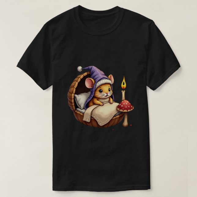Camiseta Hora de Dormir do Leirão (Frente do Design)