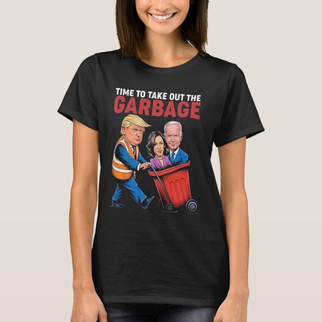 Camiseta Hora De Ir Para O Garbyge (Frente)