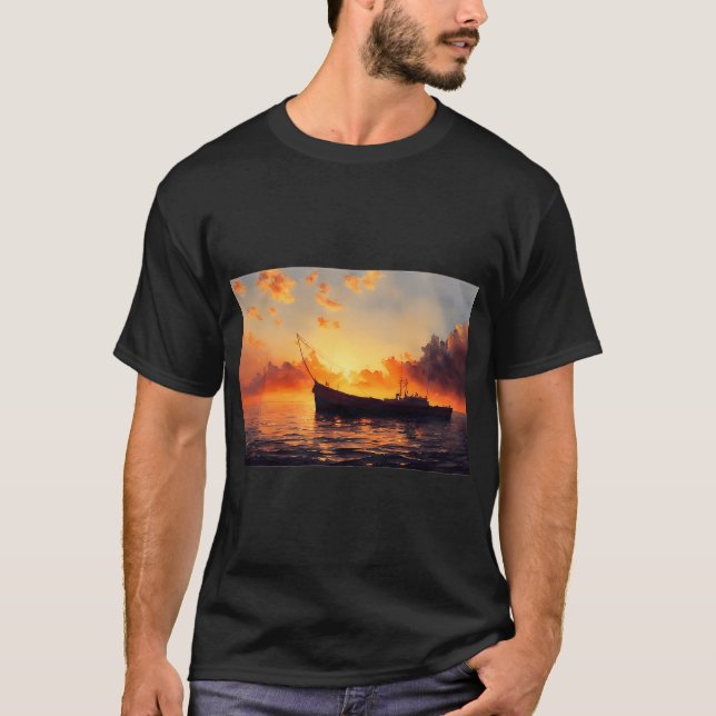 Camiseta Hora de ir Pescar (Frente)