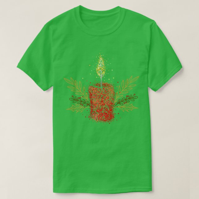 Camiseta Hora de Natal do Avanço da Época Avançada (Frente do Design)