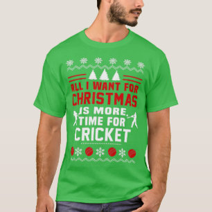 Camiseta Hora de Natal do Cricket