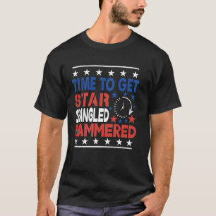 Camiseta Hora De Passar A Estrela, Hammermered, 4 De Julho