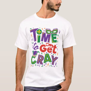 Camiseta Hora de pegar mardi gras de lagosta