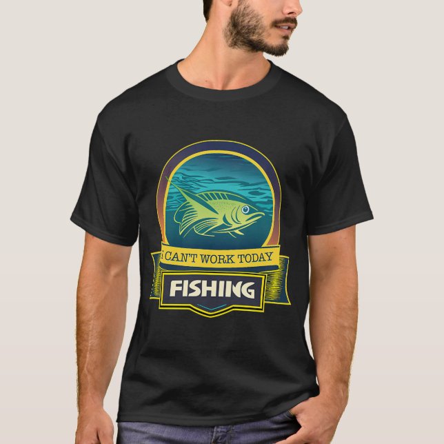 Camiseta Hora de pesca (Frente)