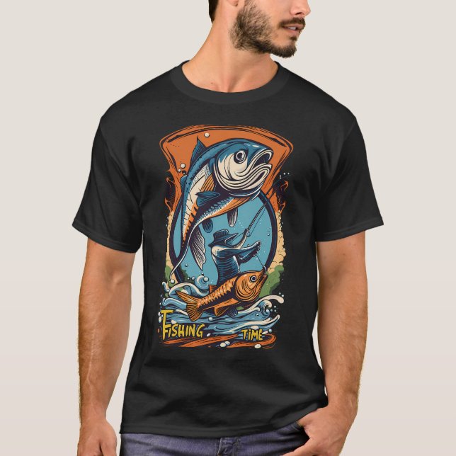 Camiseta Hora de pesca (Frente)