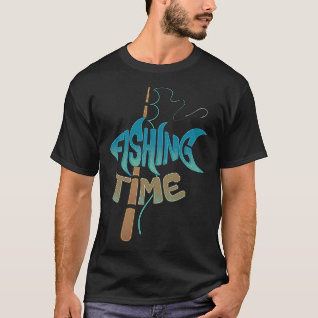 Camiseta Hora de pesca (Frente)