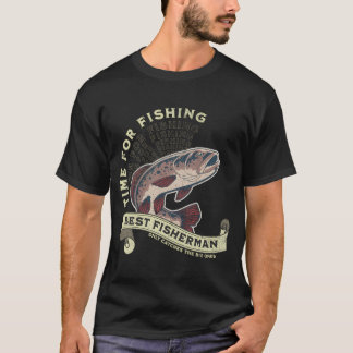 Camiseta Hora de pescar, para os melhores pescadores