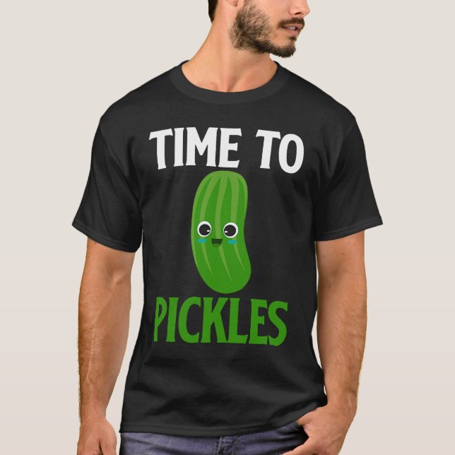 Camiseta Hora De Pickles, Eu Pickle (Frente)