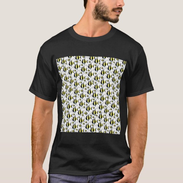 Camiseta Hora de Pico do Peixe Anjo (Frente)