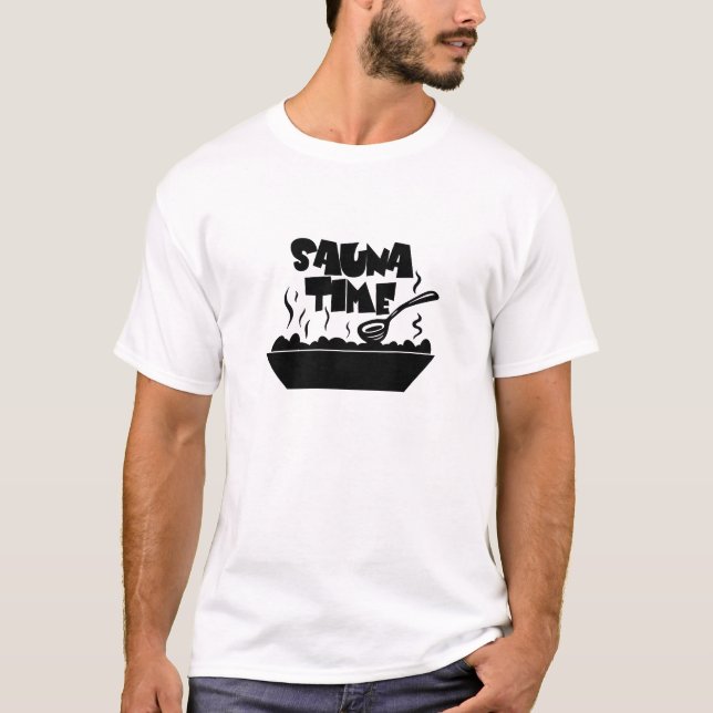 Camiseta Hora de Sauna (Frente)